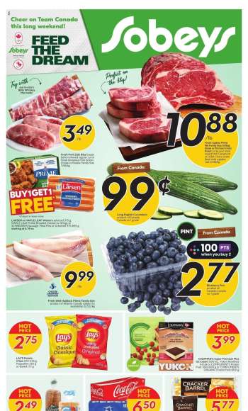 Circulaire Sobeys - 01 Août 2024 - 07 Août 2024.
