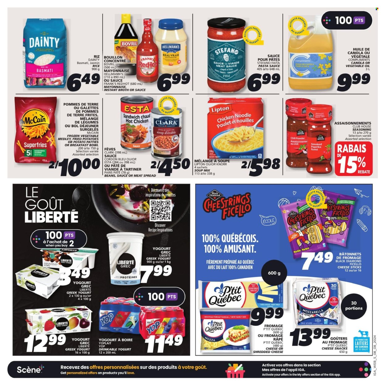 IGA flyer - August 08, 2024 - August 14, 2024. Page 17