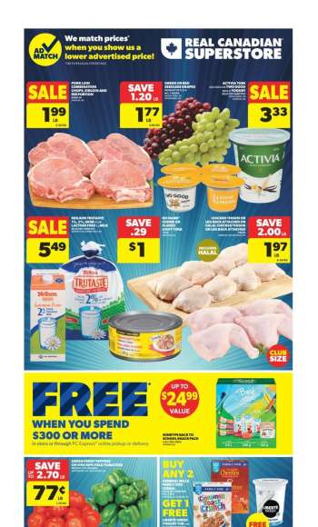 Real Canadian Superstore Flyer - August 08, 2024 - August 14, 2024.
