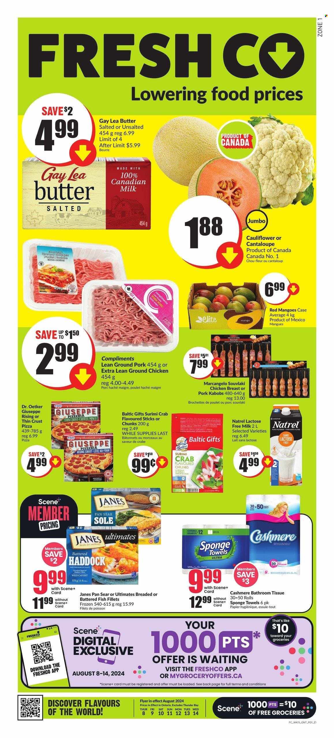 FreshCo. flyer - August 08, 2024 - August 14, 2024. Page 1
