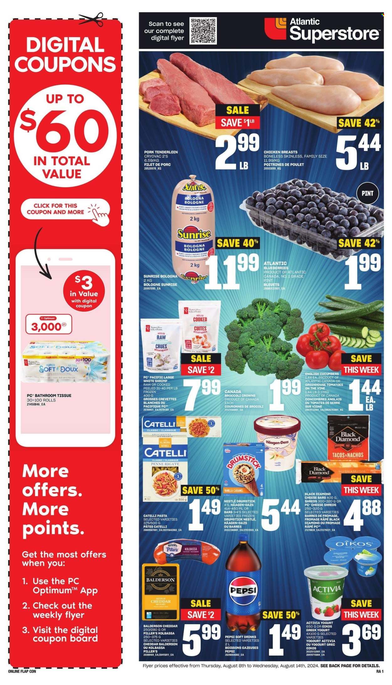 Atlantic Superstore flyer - August 08, 2024 - August 14, 2024. Page 1