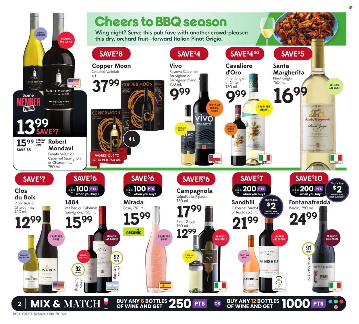 Sobeys Liquor flyer - August 08, 2024 - August 14, 2024. Page 2