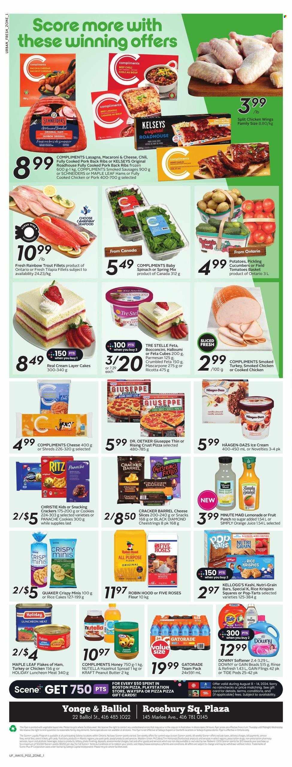 Sobeys Urban Fresh flyer - August 08, 2024 - August 14, 2024. Page 3