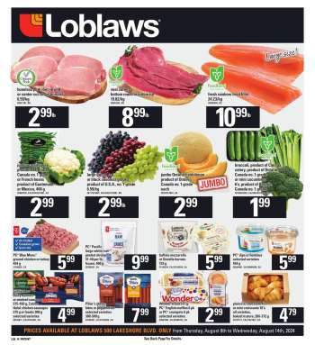 Loblaws Flyer - August 08, 2024 - August 14, 2024.