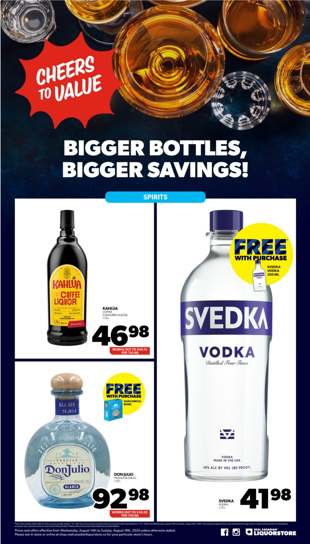 Real Canadian Liquorstore flyer - August 14, 2024 - August 18, 2024. Page 6
