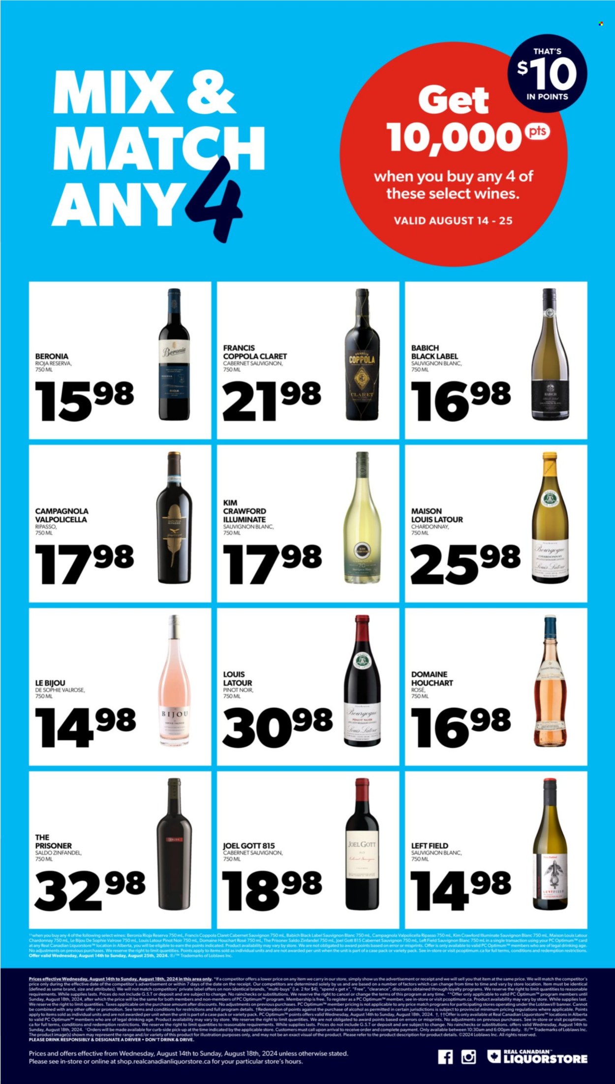 Real Canadian Liquorstore flyer - August 14, 2024 - August 18, 2024. Page 8