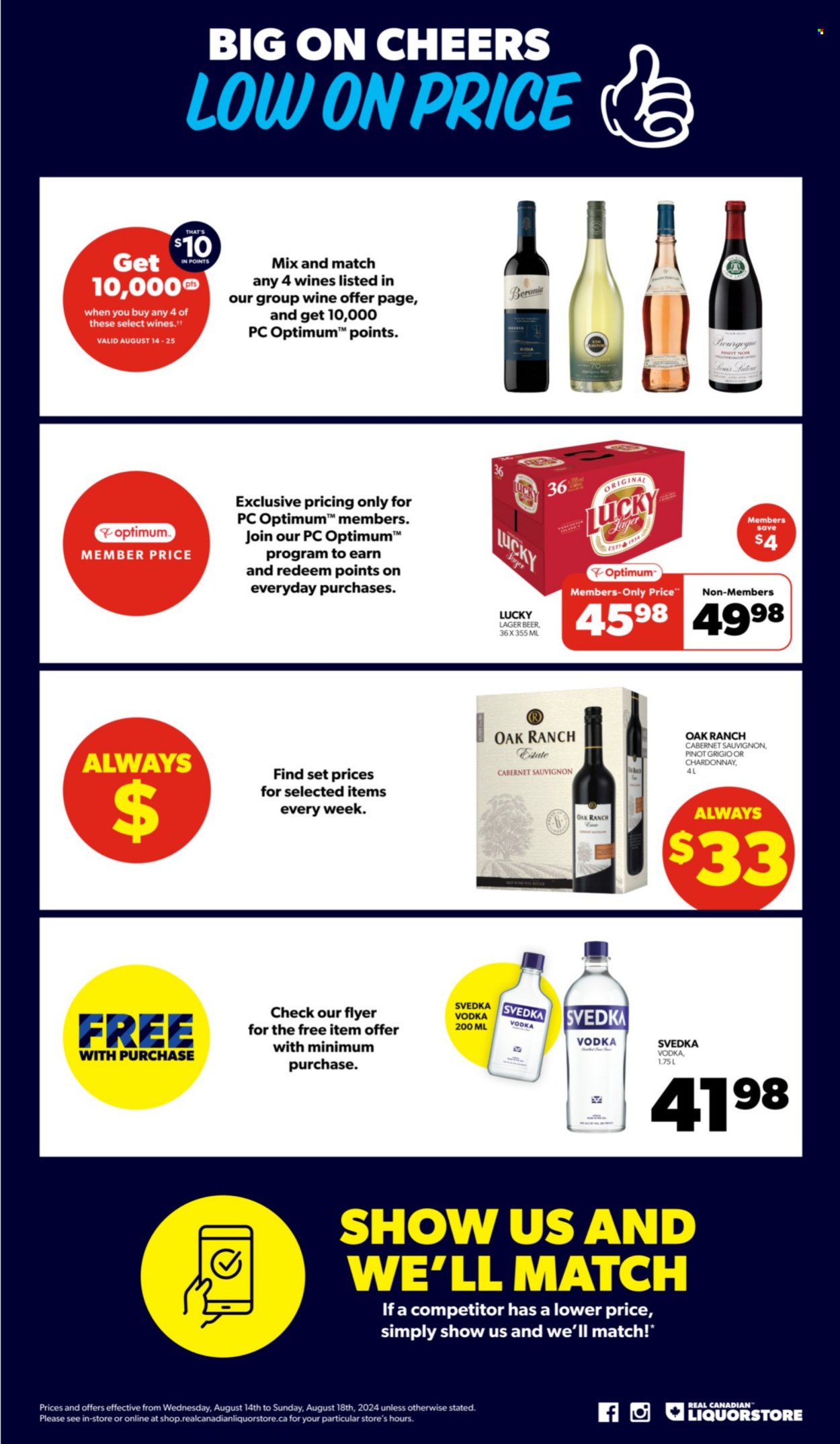 Real Canadian Liquorstore flyer - August 14, 2024 - August 18, 2024. Page 9