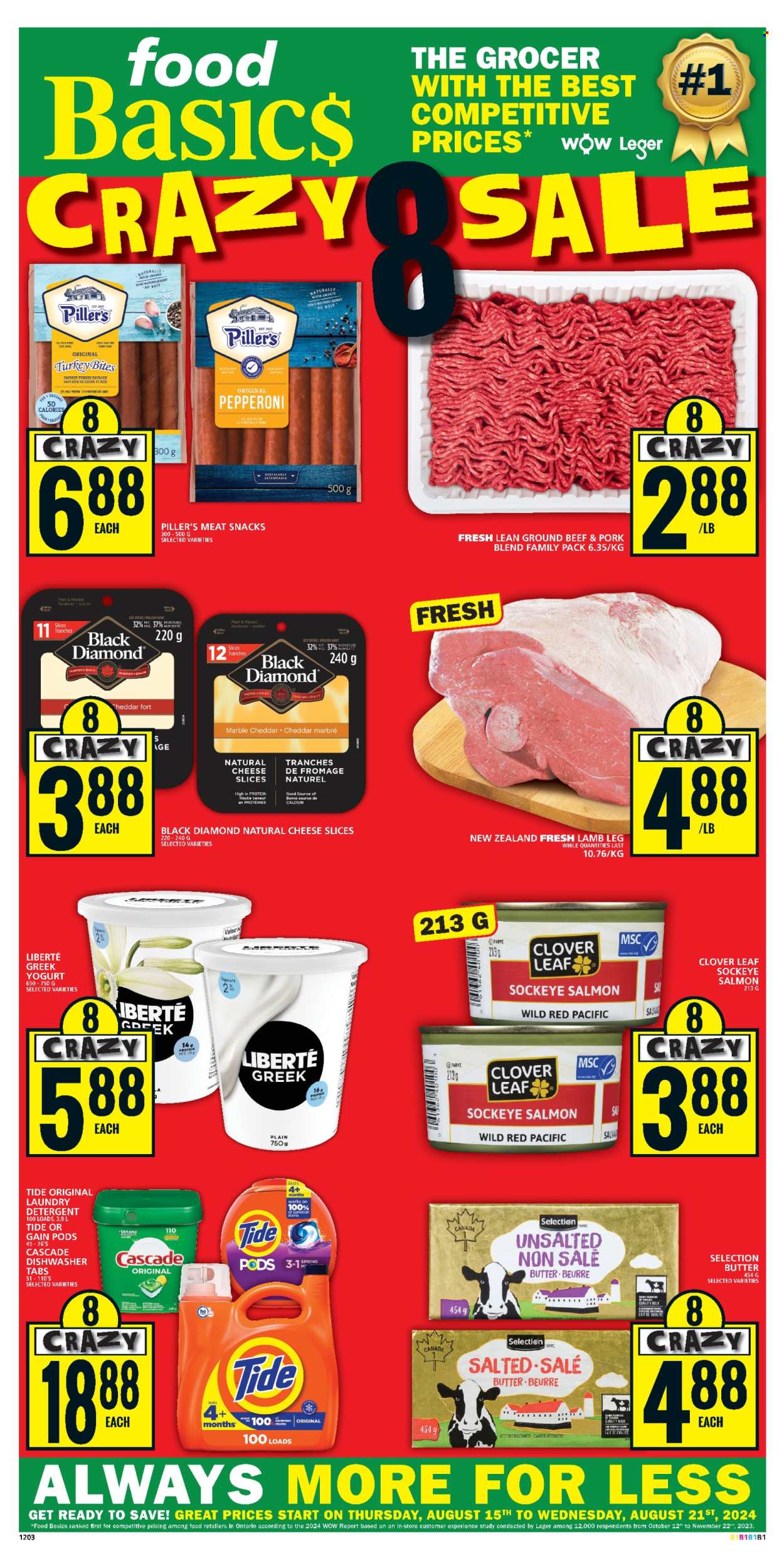 Food Basics flyer - August 15, 2024 - August 21, 2024. Page 2
