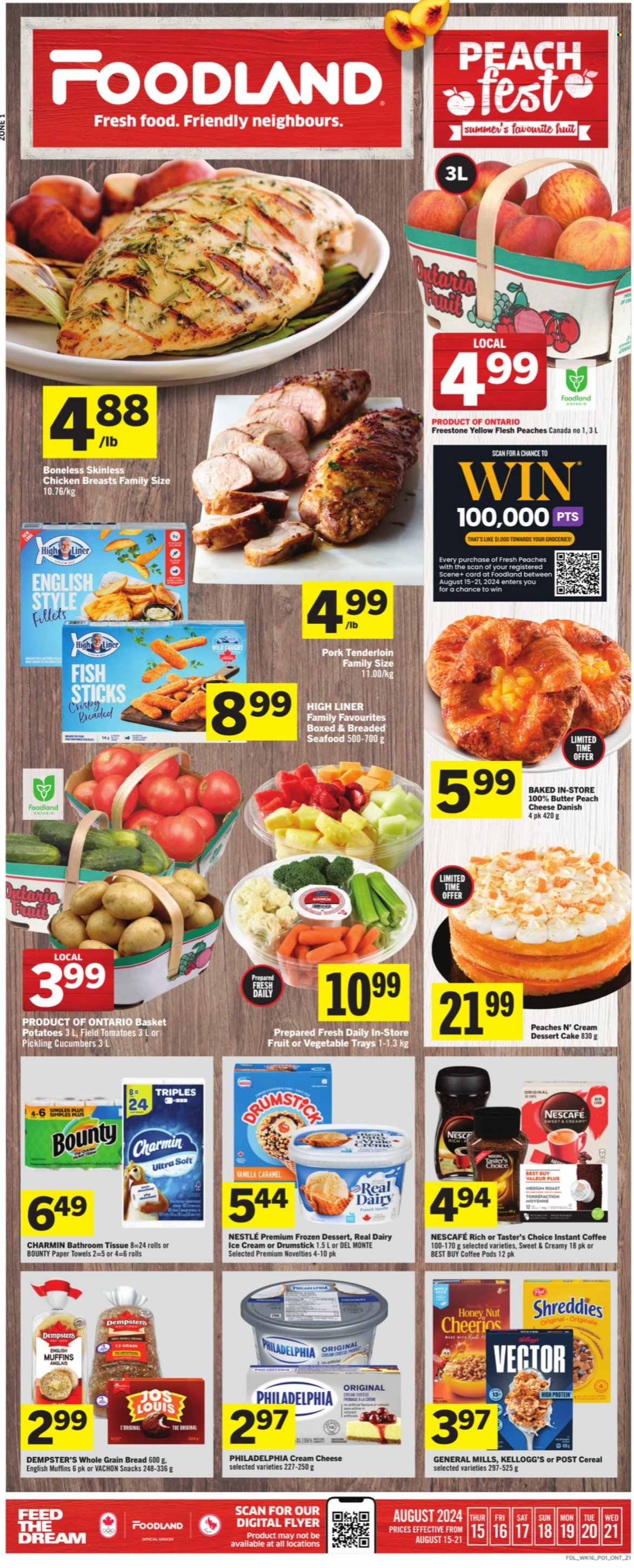 Foodland flyer - August 15, 2024 - August 21, 2024. Page 1