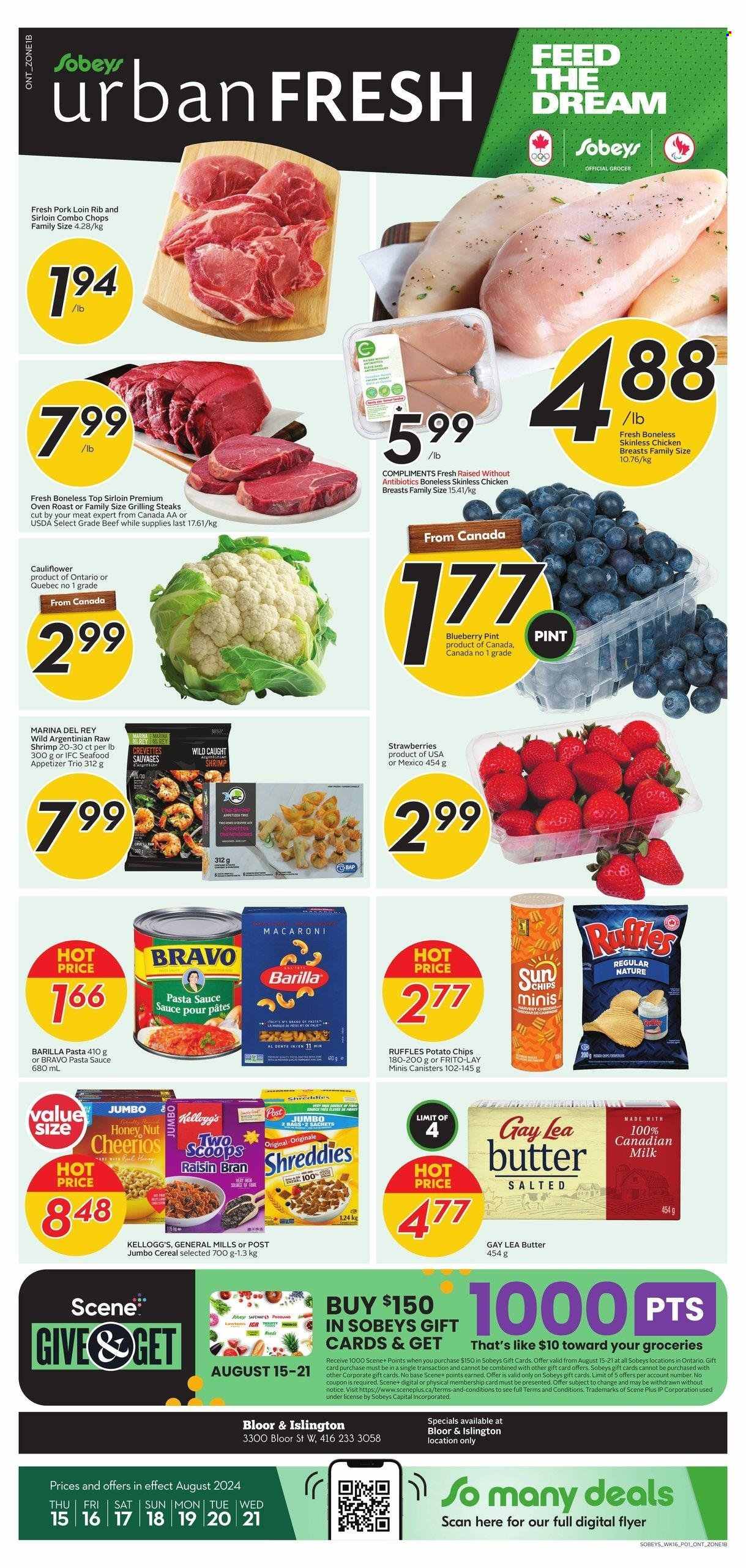 Sobeys Urban Fresh flyer - August 15, 2024 - August 21, 2024. Page 1