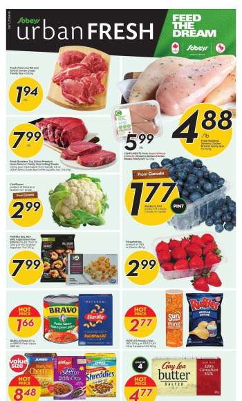 Circulaire Sobeys Urban Fresh - 15 Août 2024 - 21 Août 2024.