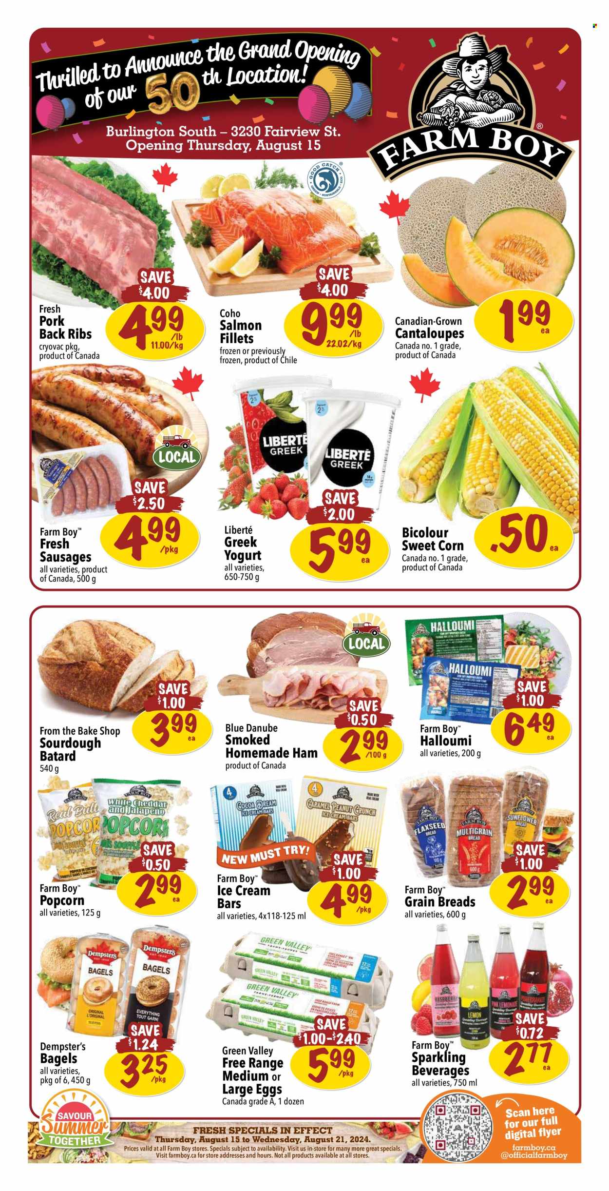 Farm Boy flyer - August 15, 2024 - August 21, 2024. Page 1