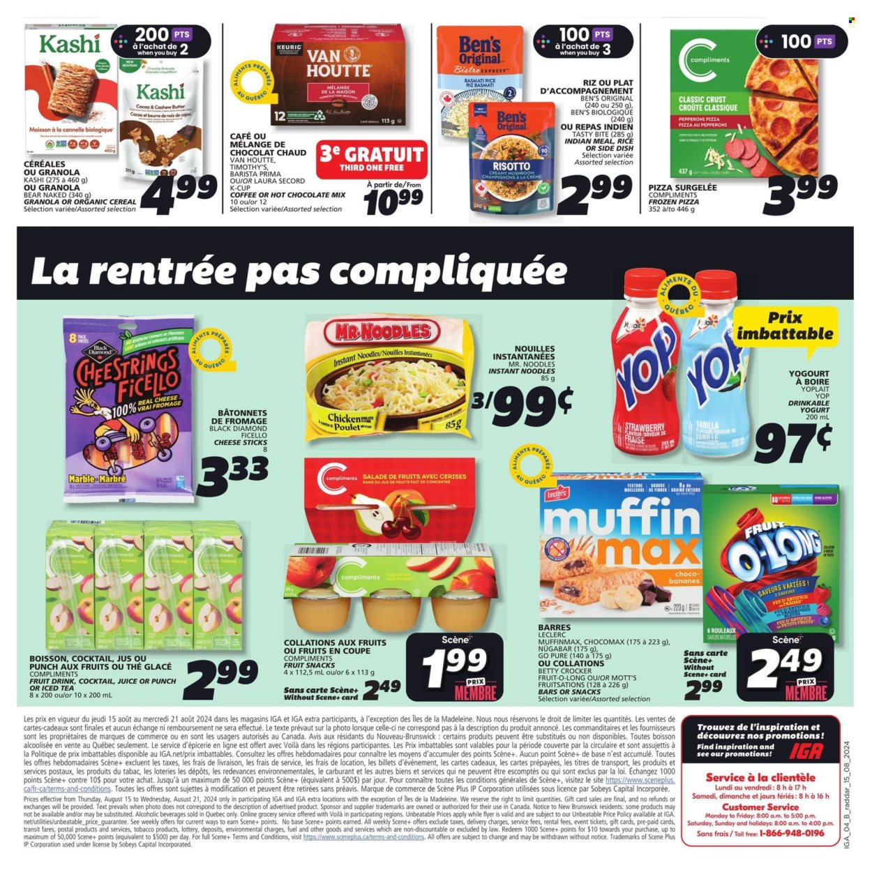 IGA flyer - August 15, 2024 - August 21, 2024. Page 3