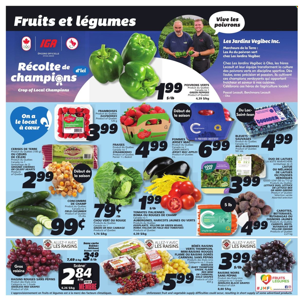 IGA flyer - August 15, 2024 - August 21, 2024. Page 4