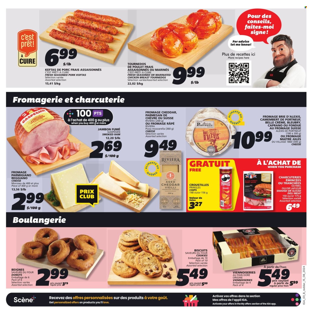 IGA flyer - August 15, 2024 - August 21, 2024. Page 9