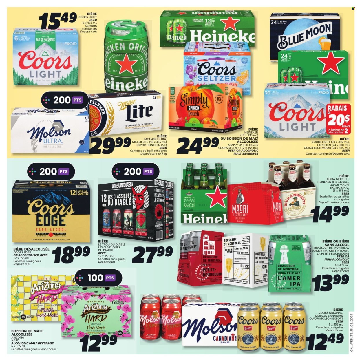 IGA flyer - August 15, 2024 - August 21, 2024. Page 3