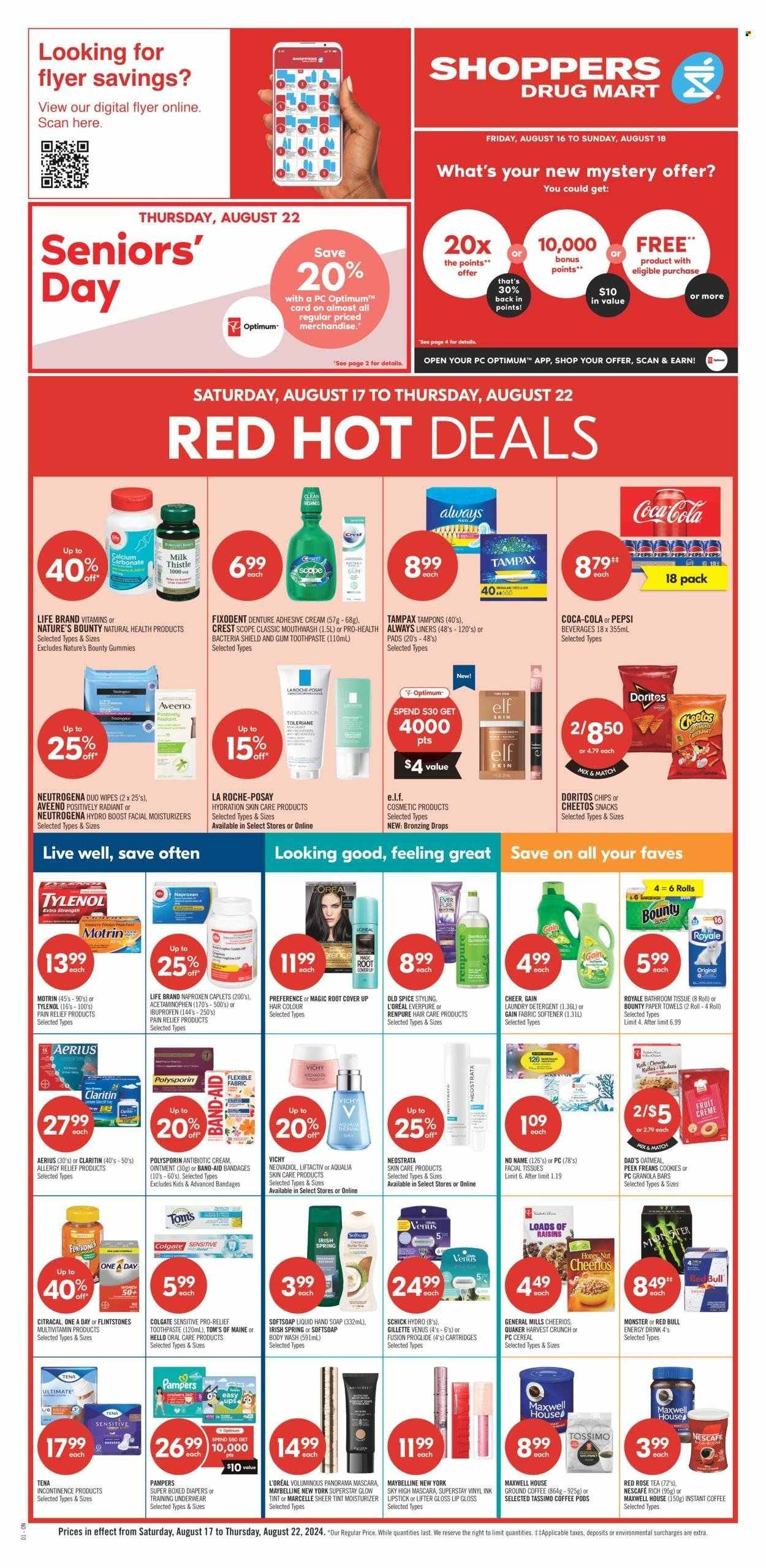 Shoppers Drug Mart flyer - August 17, 2024 - August 22, 2024. Page 4