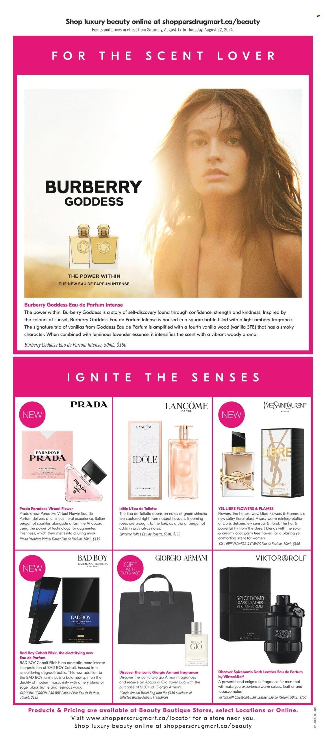 Shoppers Drug Mart flyer - August 17, 2024 - August 22, 2024. Page 12