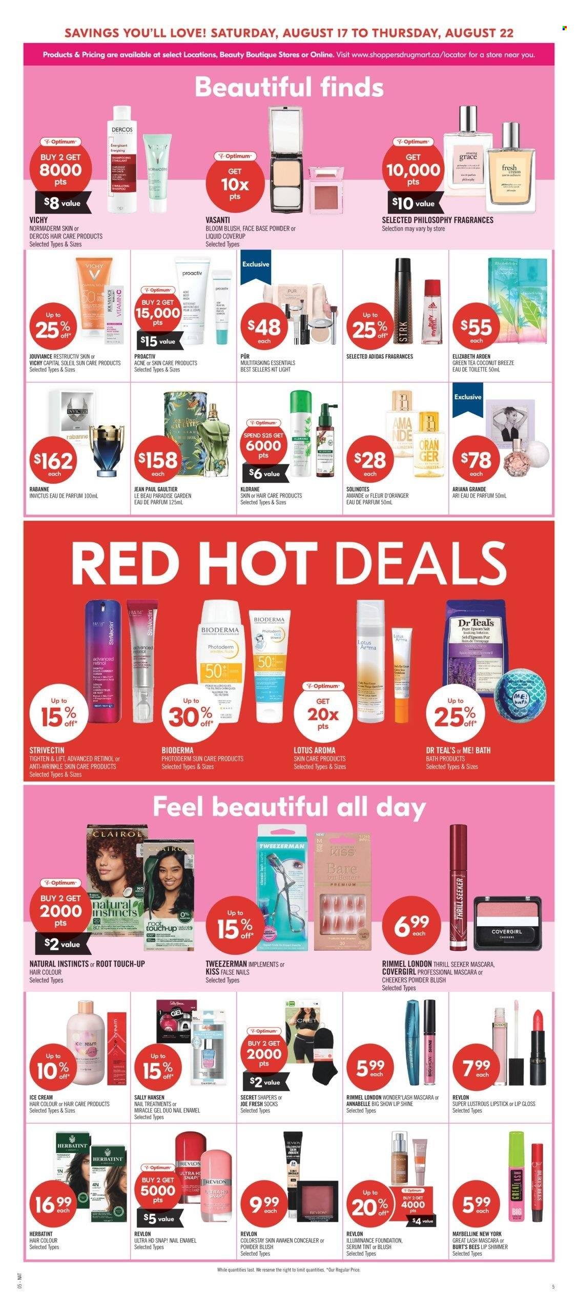 Shoppers Drug Mart flyer - August 17, 2024 - August 22, 2024. Page 13