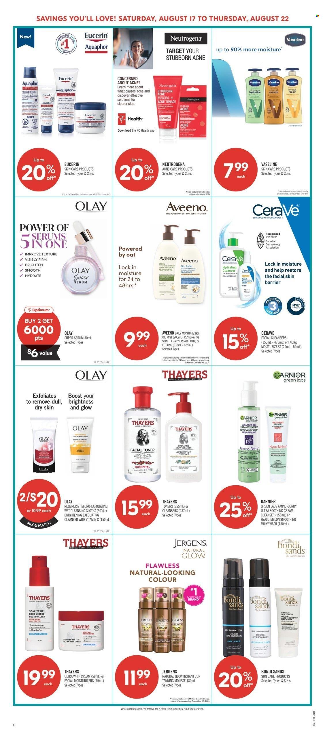 Shoppers Drug Mart flyer - August 17, 2024 - August 22, 2024. Page 16