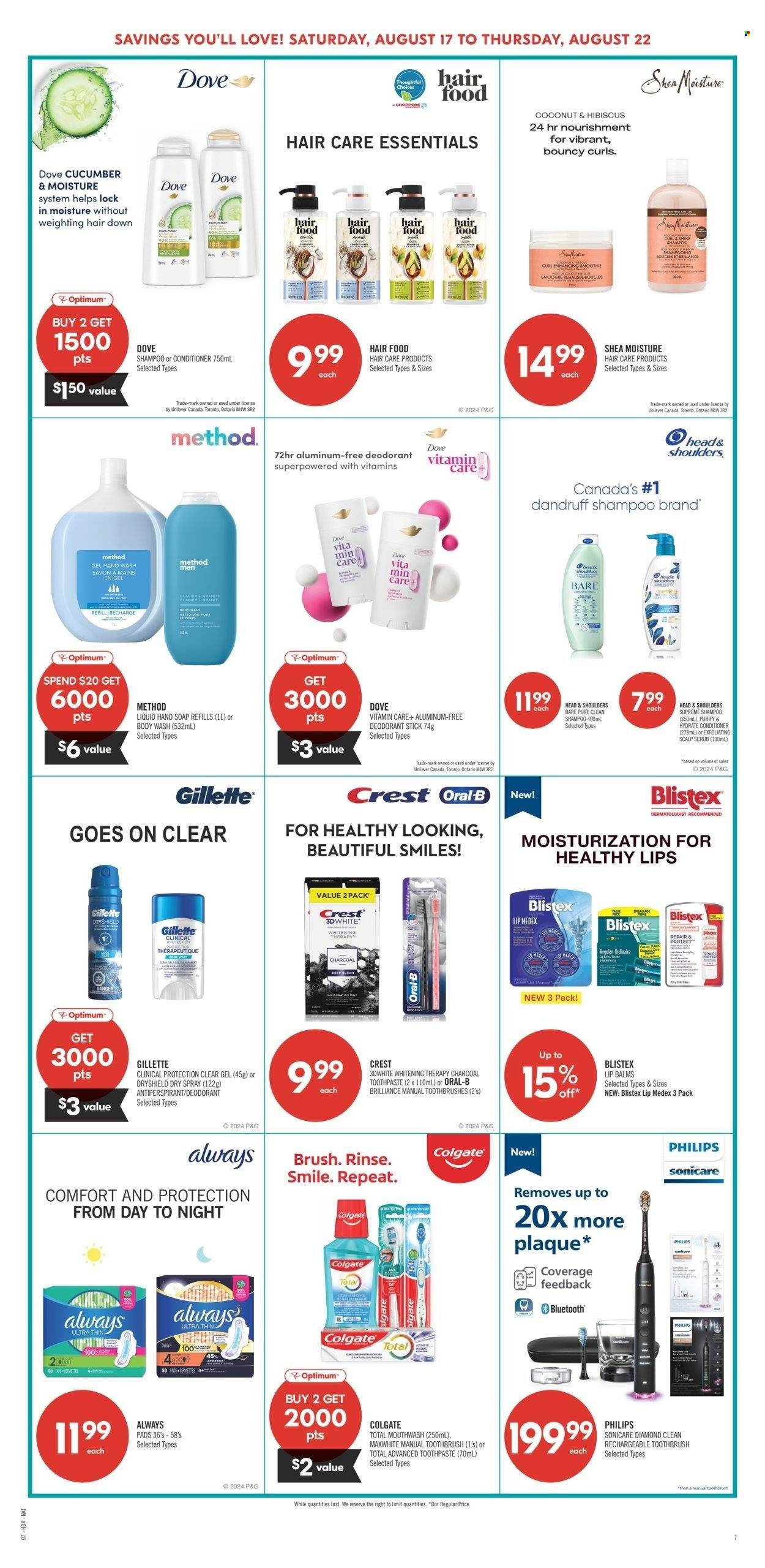 Shoppers Drug Mart flyer - August 17, 2024 - August 22, 2024. Page 17