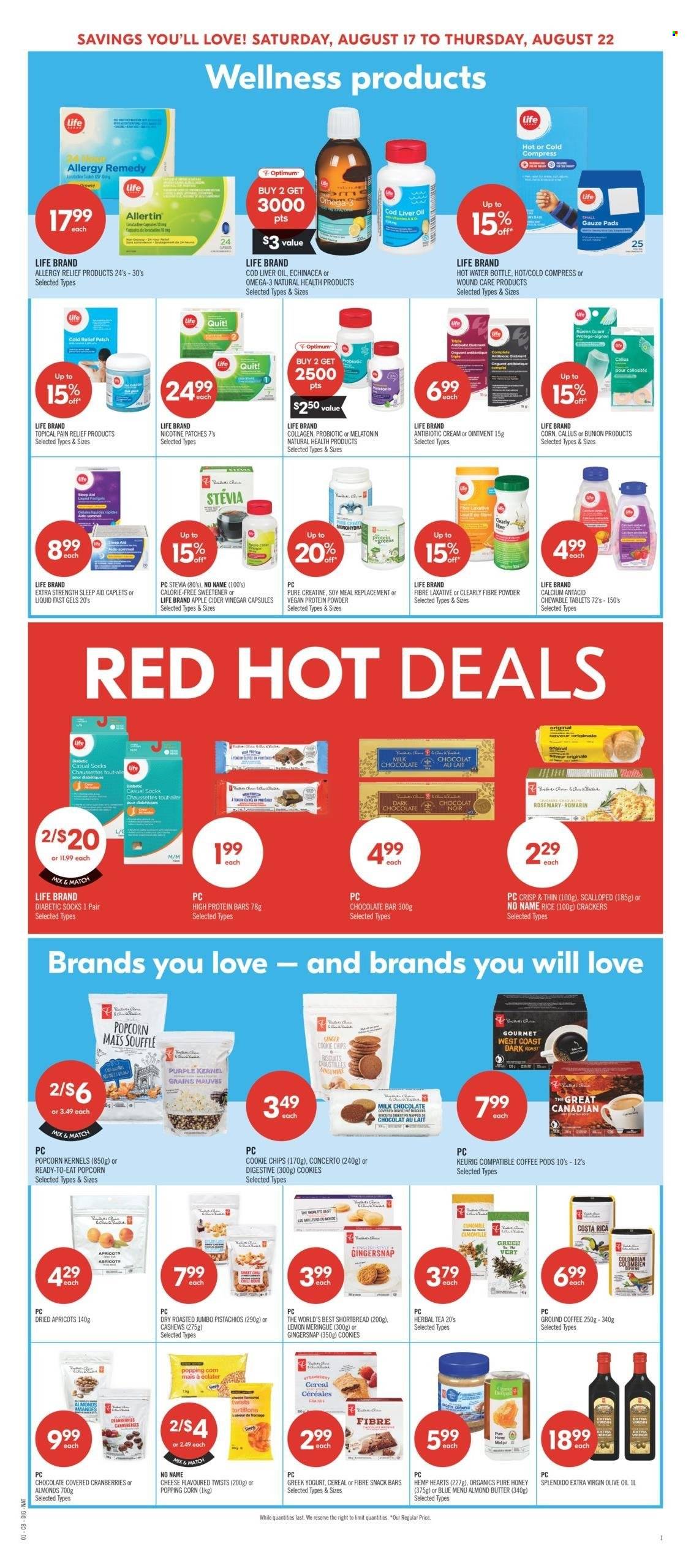 Shoppers Drug Mart flyer - August 17, 2024 - August 22, 2024. Page 18
