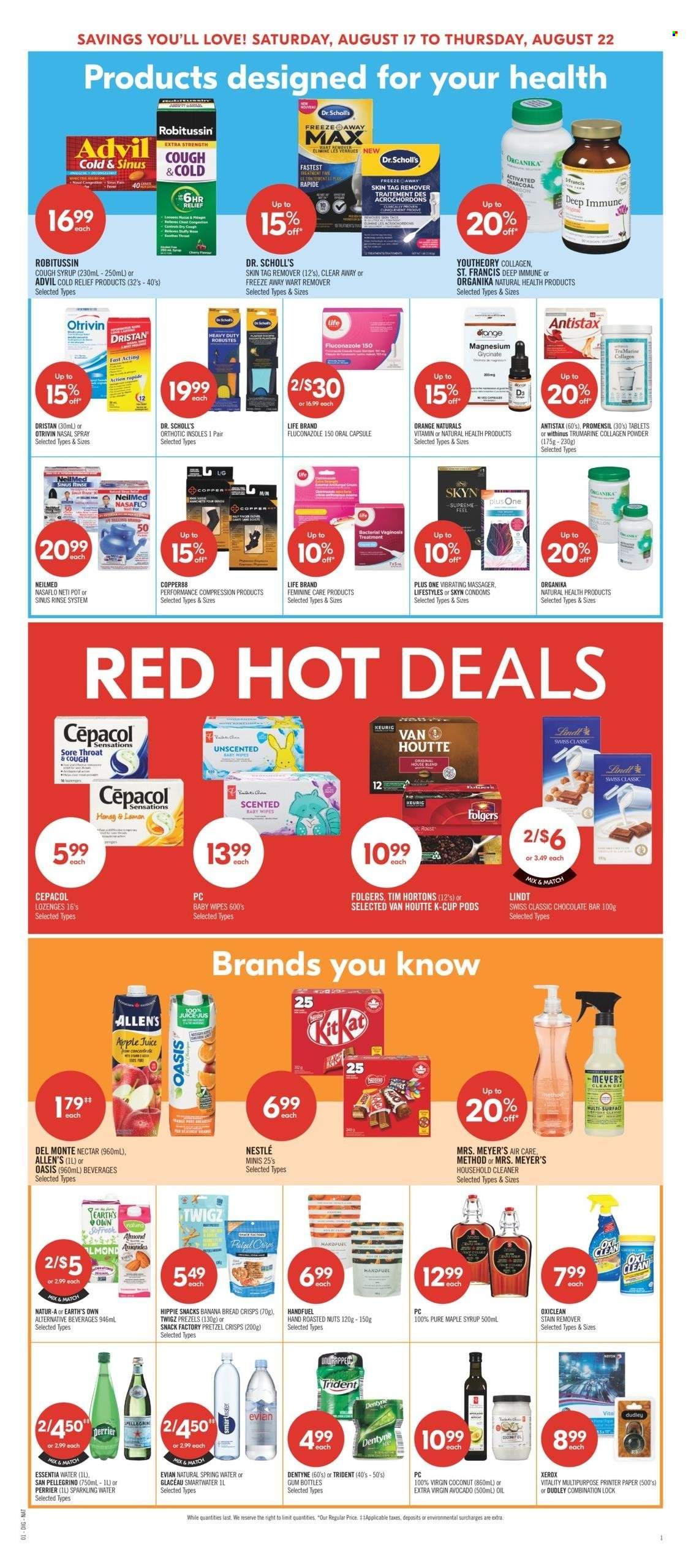 Shoppers Drug Mart flyer - August 17, 2024 - August 22, 2024. Page 20
