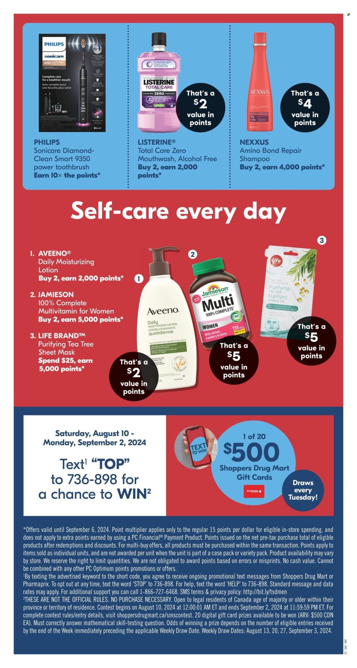 Shoppers Drug Mart flyer - August 17, 2024 - August 22, 2024. Page 26