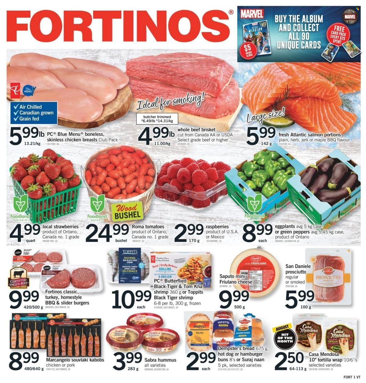 Fortinos flyer - August 15, 2024 - August 21, 2024. Page 1