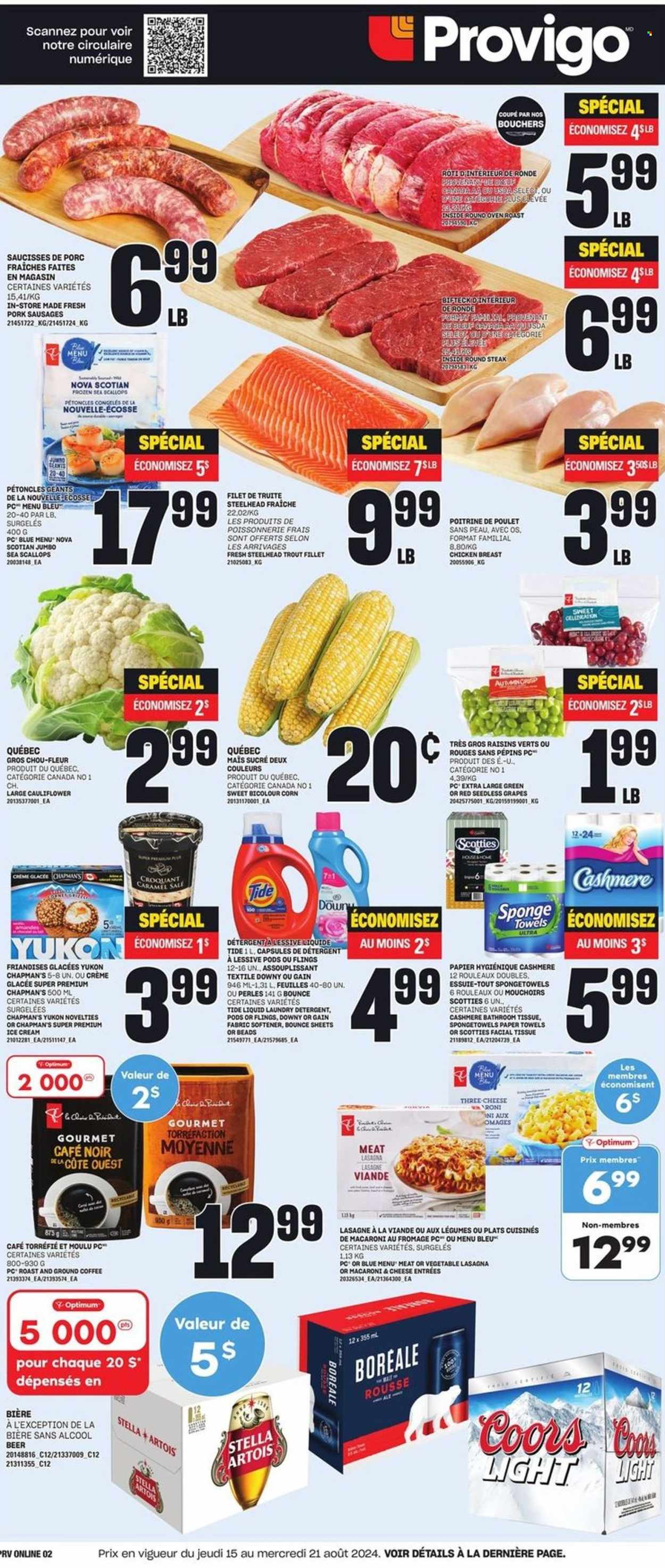 Provigo flyer - August 15, 2024 - August 21, 2024. Page 1