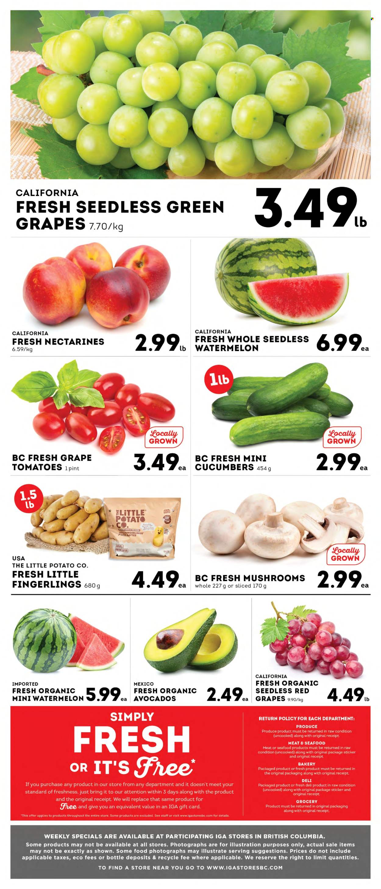 IGA Simple Goodness flyer - August 16, 2024 - August 22, 2024. Page 6