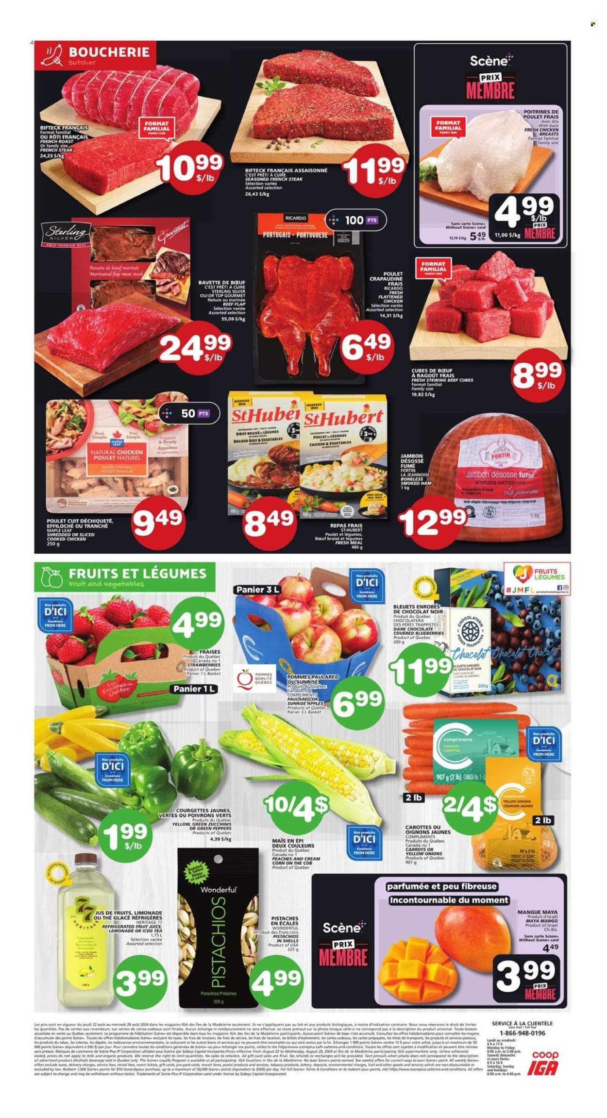 IGA flyer - August 22, 2024 - August 28, 2024. Page 4