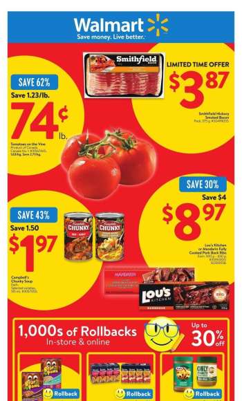 Circulaire Walmart - 22 Août 2024 - 28 Août 2024.
