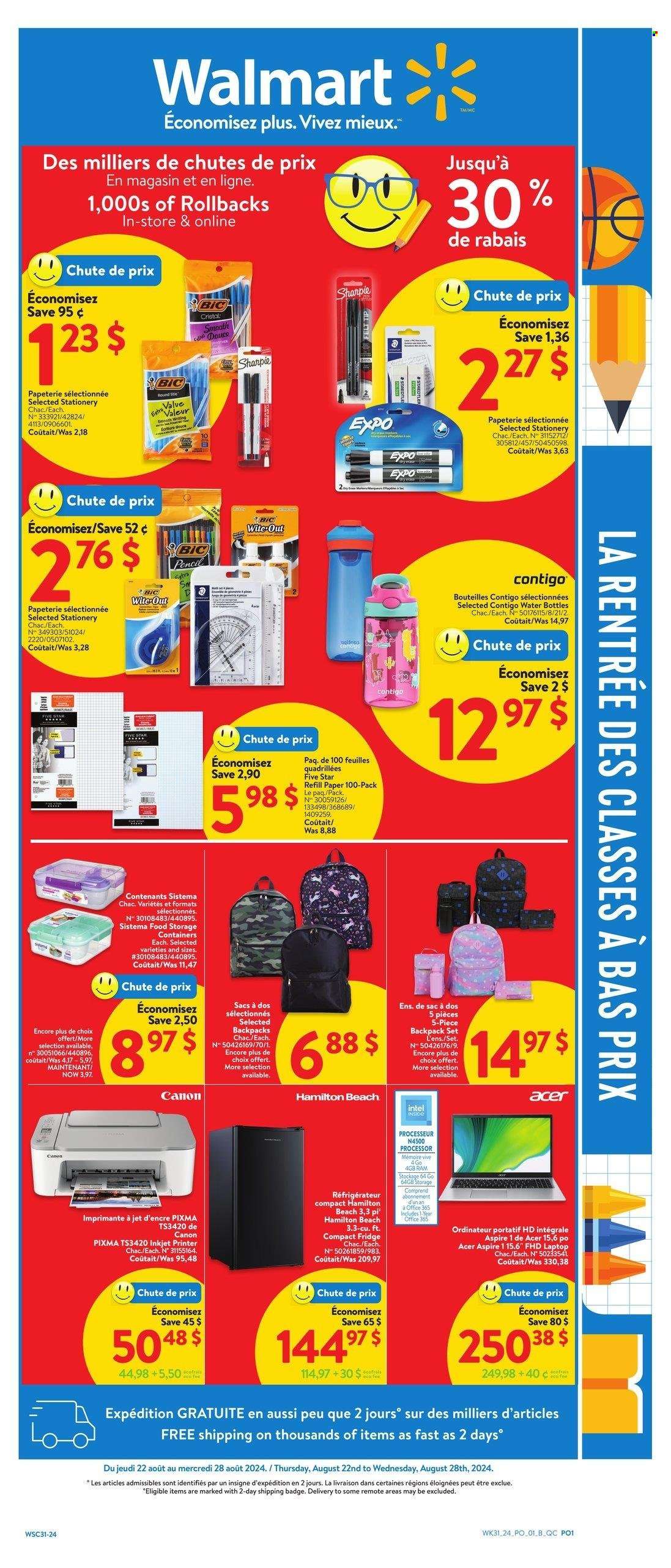 Walmart flyer - August 22, 2024 - August 28, 2024. Page 1