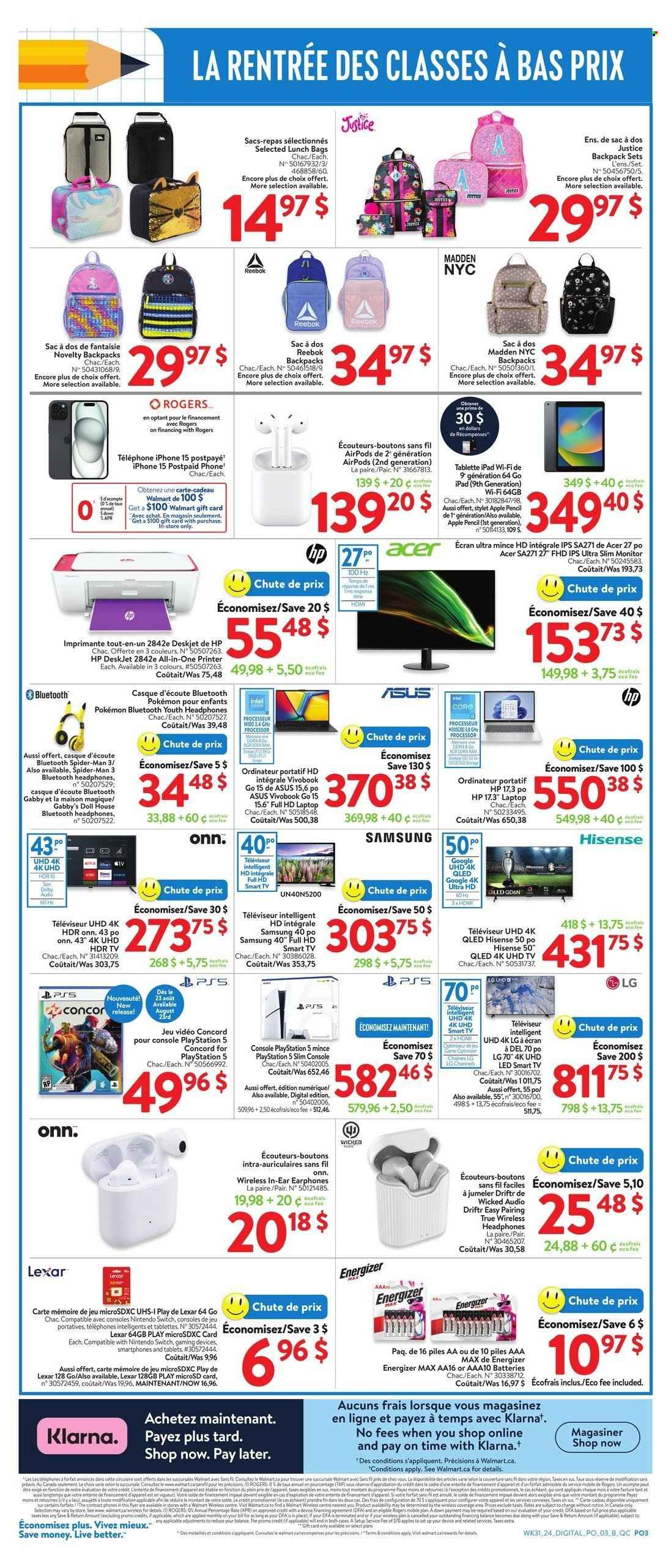 Walmart flyer - August 22, 2024 - August 28, 2024. Page 3