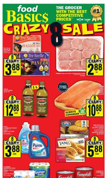 Circulaire Food Basics - 22 Août 2024 - 28 Août 2024.