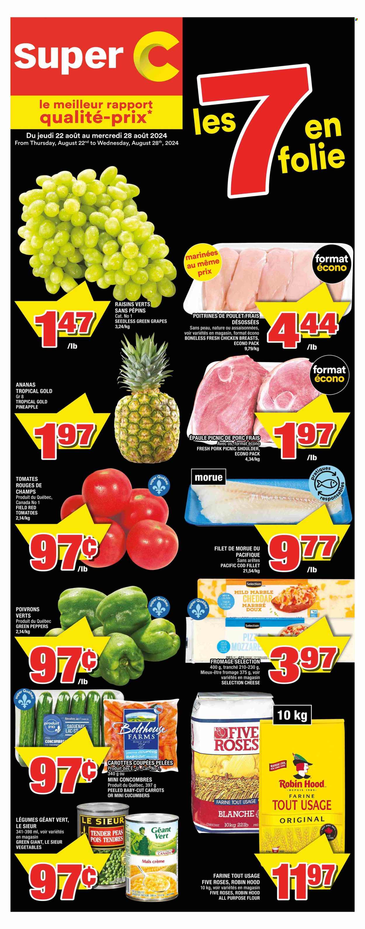 Super C flyer - August 22, 2024 - August 28, 2024. Page 1