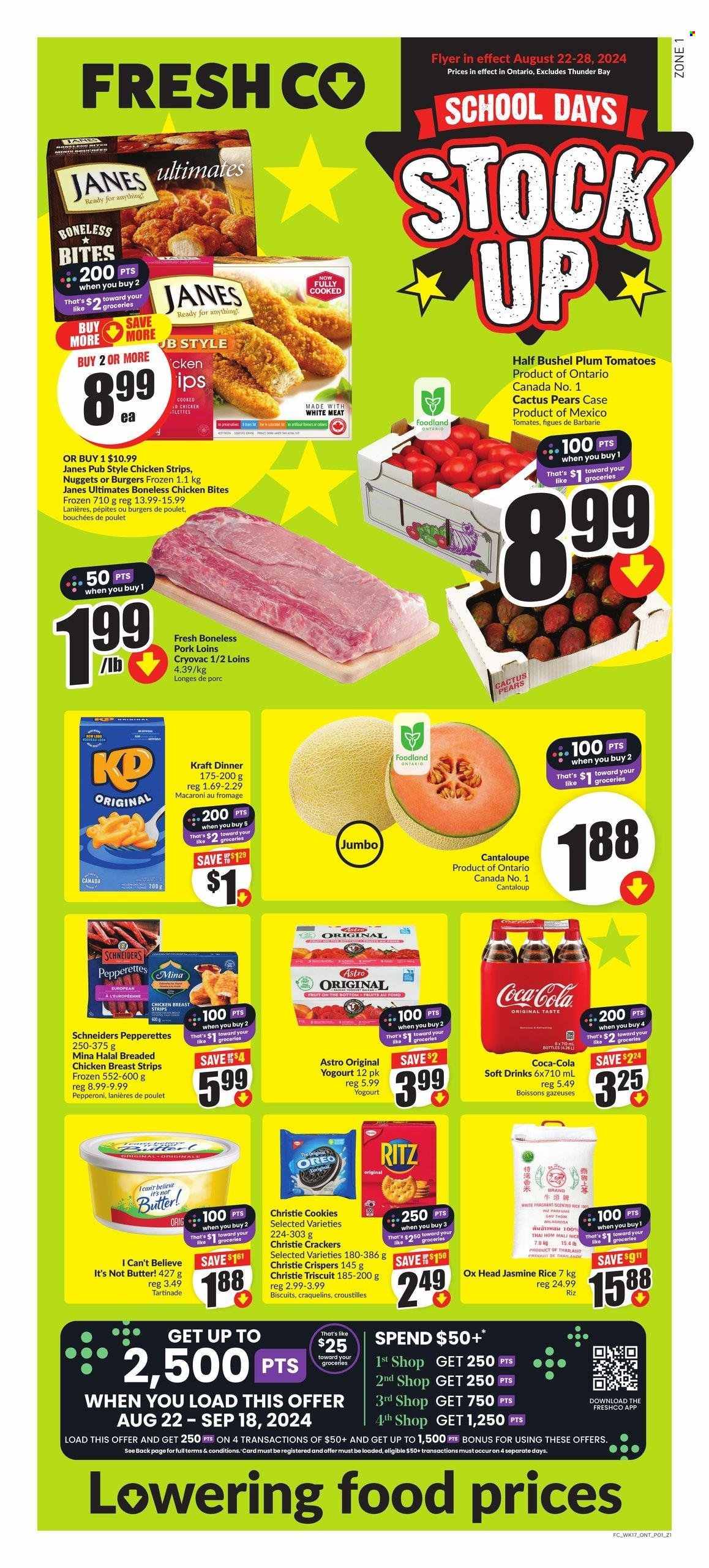 FreshCo. flyer - August 22, 2024 - August 28, 2024. Page 1