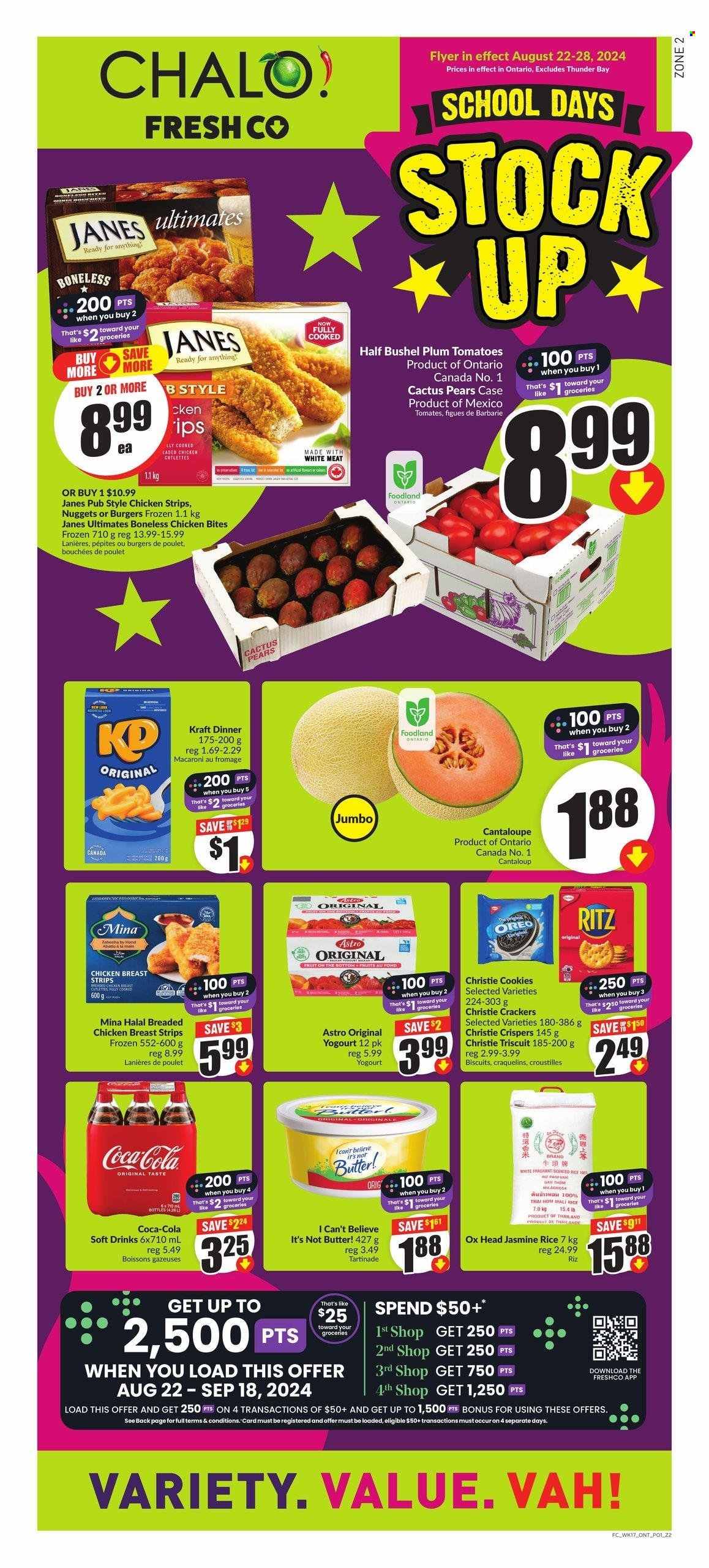 Chalo! FreshCo. flyer - August 22, 2024 - August 28, 2024. Page 1