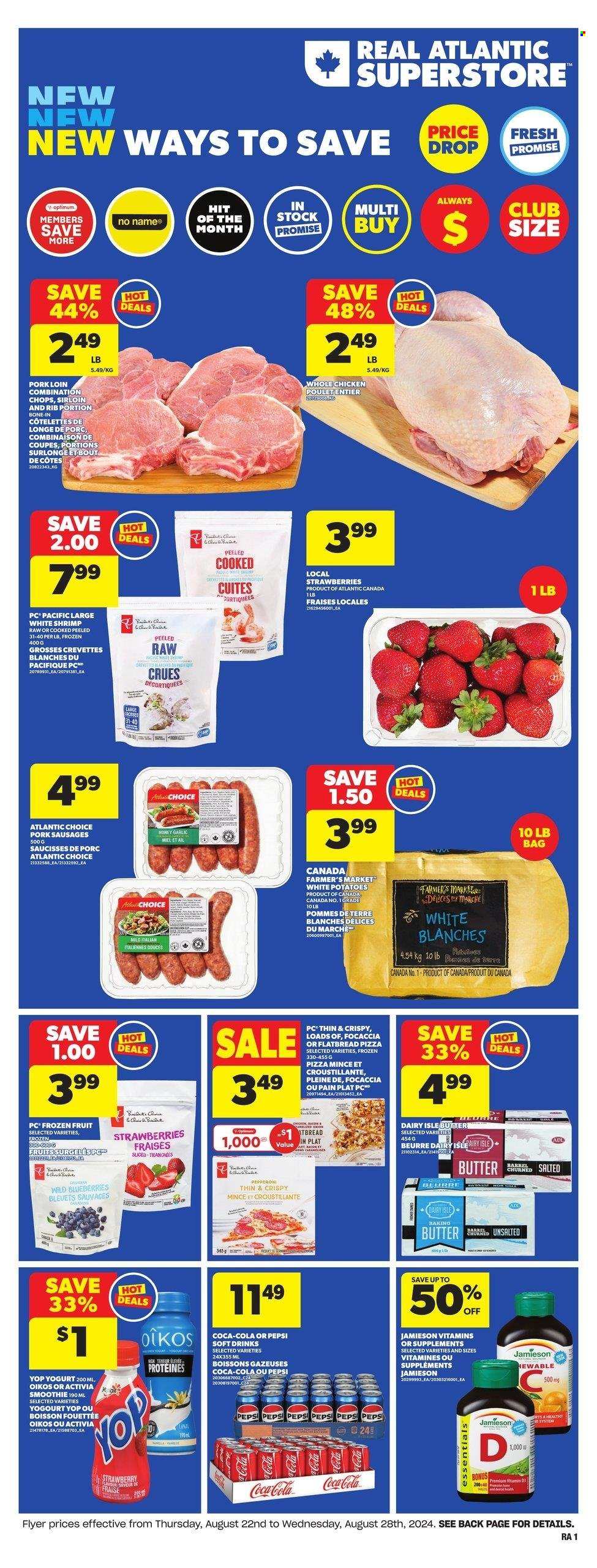 Atlantic Superstore flyer - August 22, 2024 - August 28, 2024. Page 1