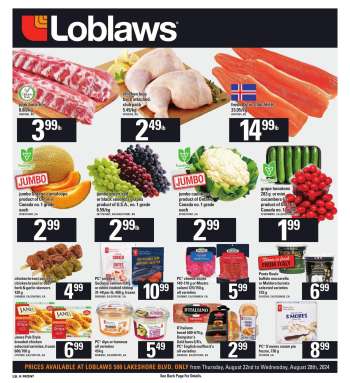 Loblaws Flyer - August 22, 2024 - August 28, 2024.