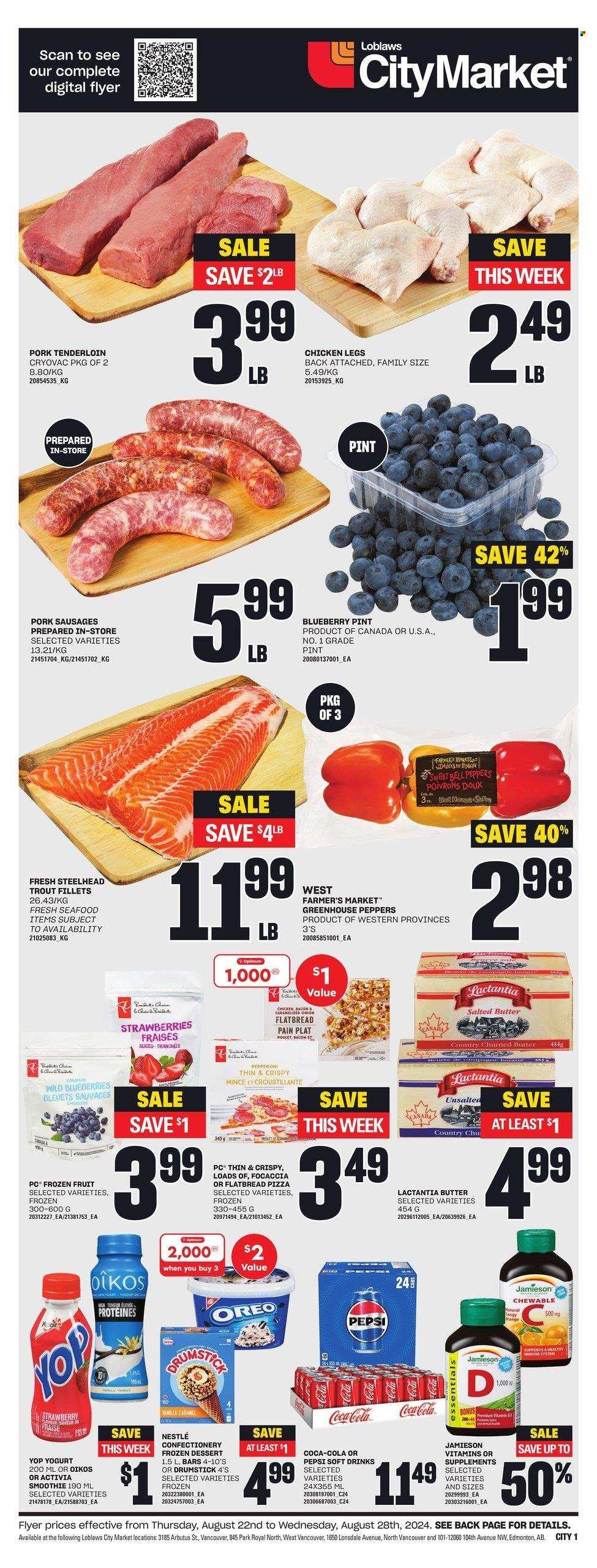 Loblaws flyer - August 22, 2024 - August 28, 2024. Page 1