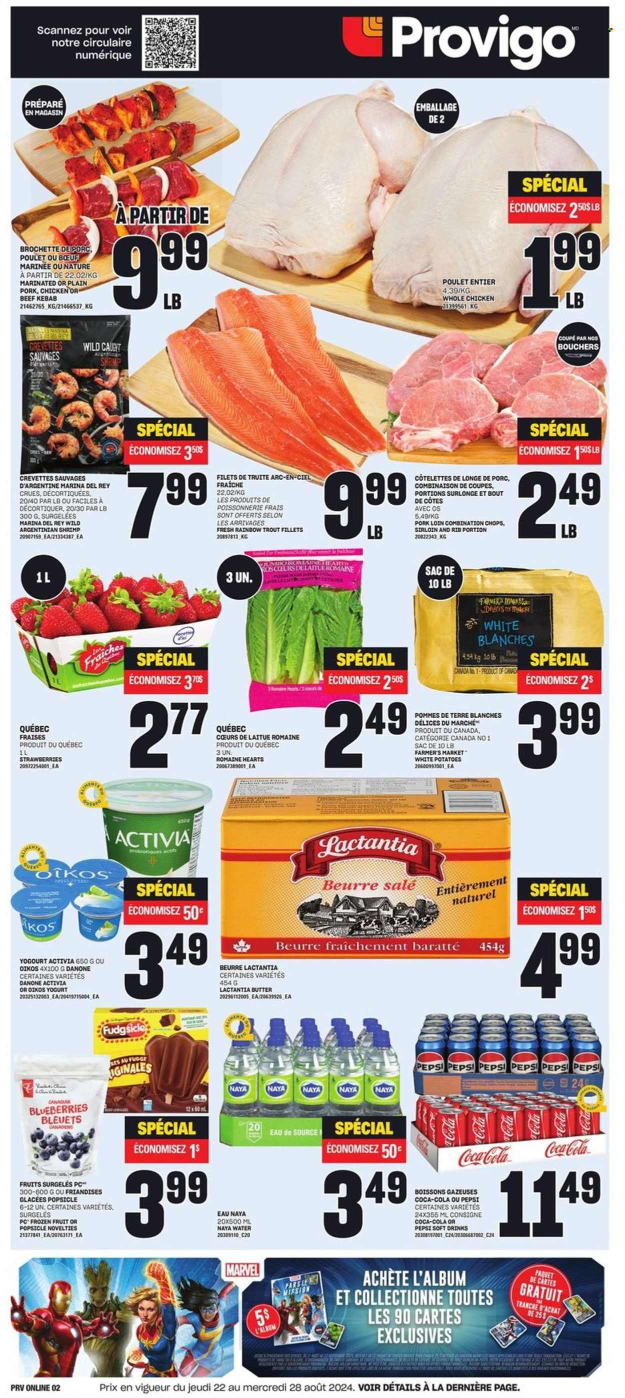 Circulaire Provigo - 22 Août 2024 - 28 Août 2024. Page 1