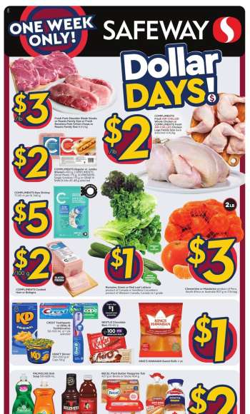 Safeway Flyer - August 22, 2024 - August 28, 2024.