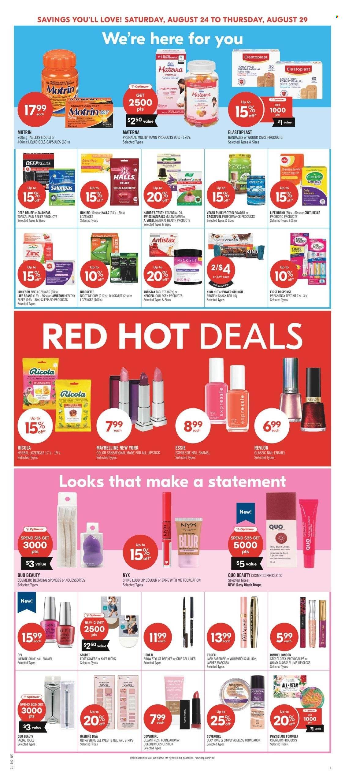 Shoppers Drug Mart flyer - August 24, 2024 - August 29, 2024. Page 13