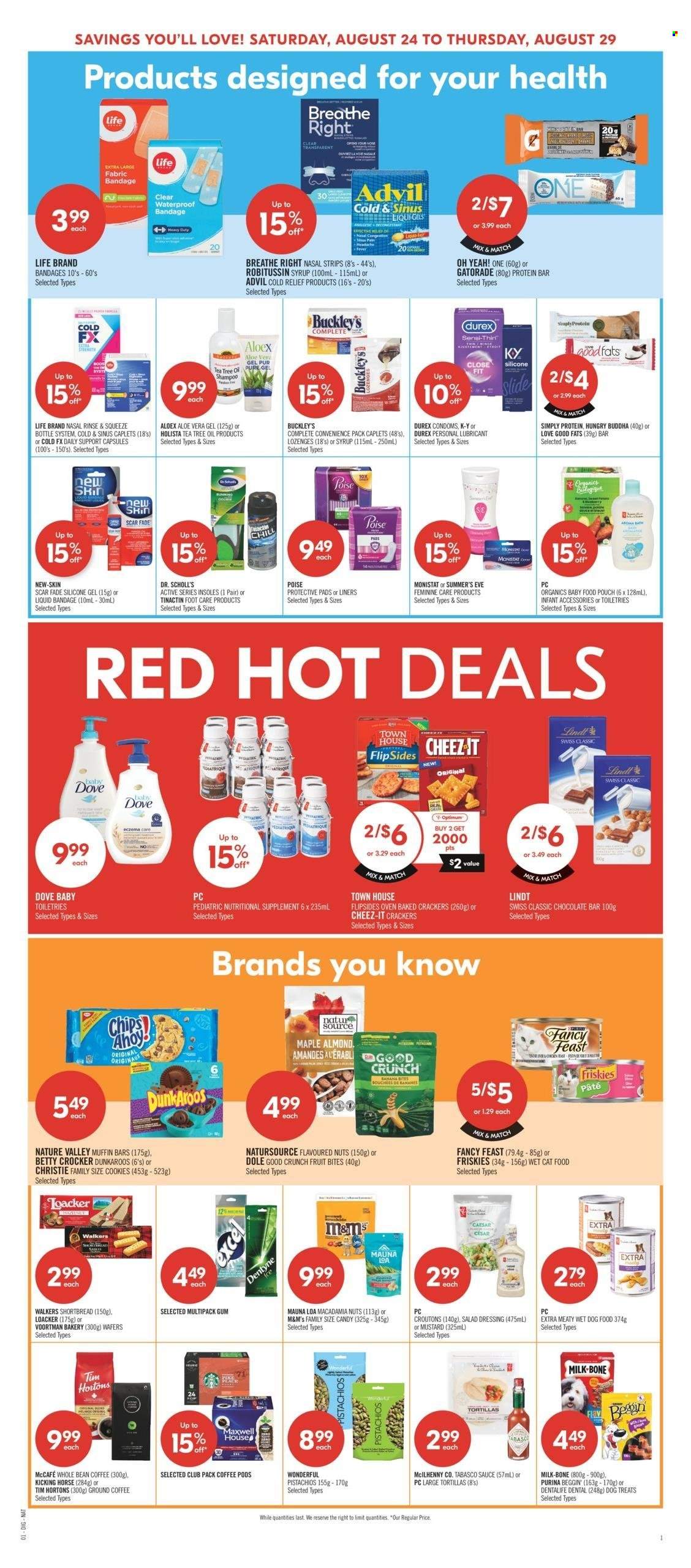 Shoppers Drug Mart flyer - August 24, 2024 - August 29, 2024. Page 19