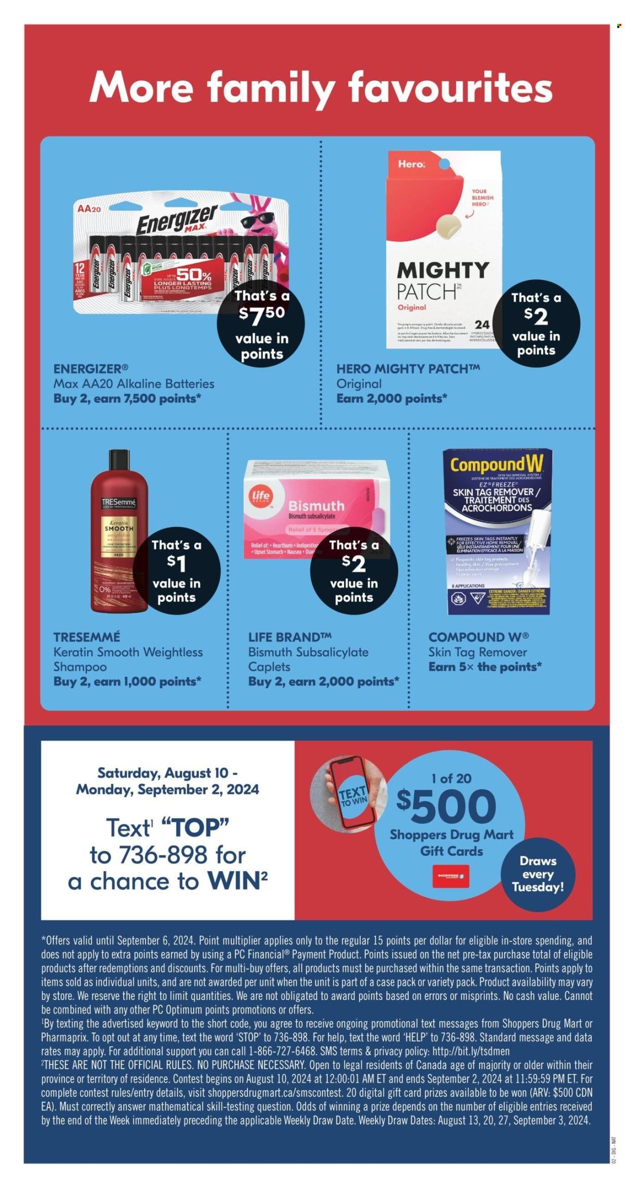 Shoppers Drug Mart flyer - August 24, 2024 - August 29, 2024. Page 25