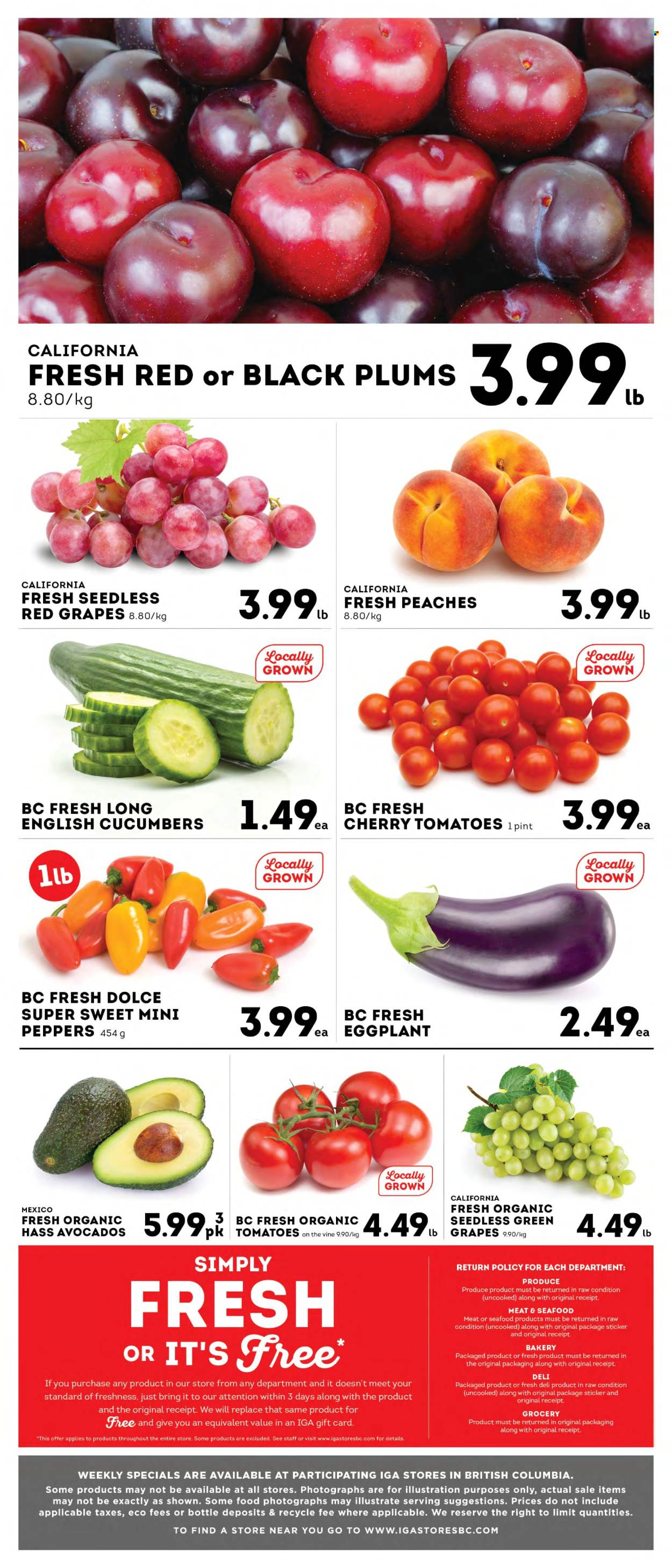 IGA Simple Goodness flyer - August 23, 2024 - August 29, 2024. Page 6