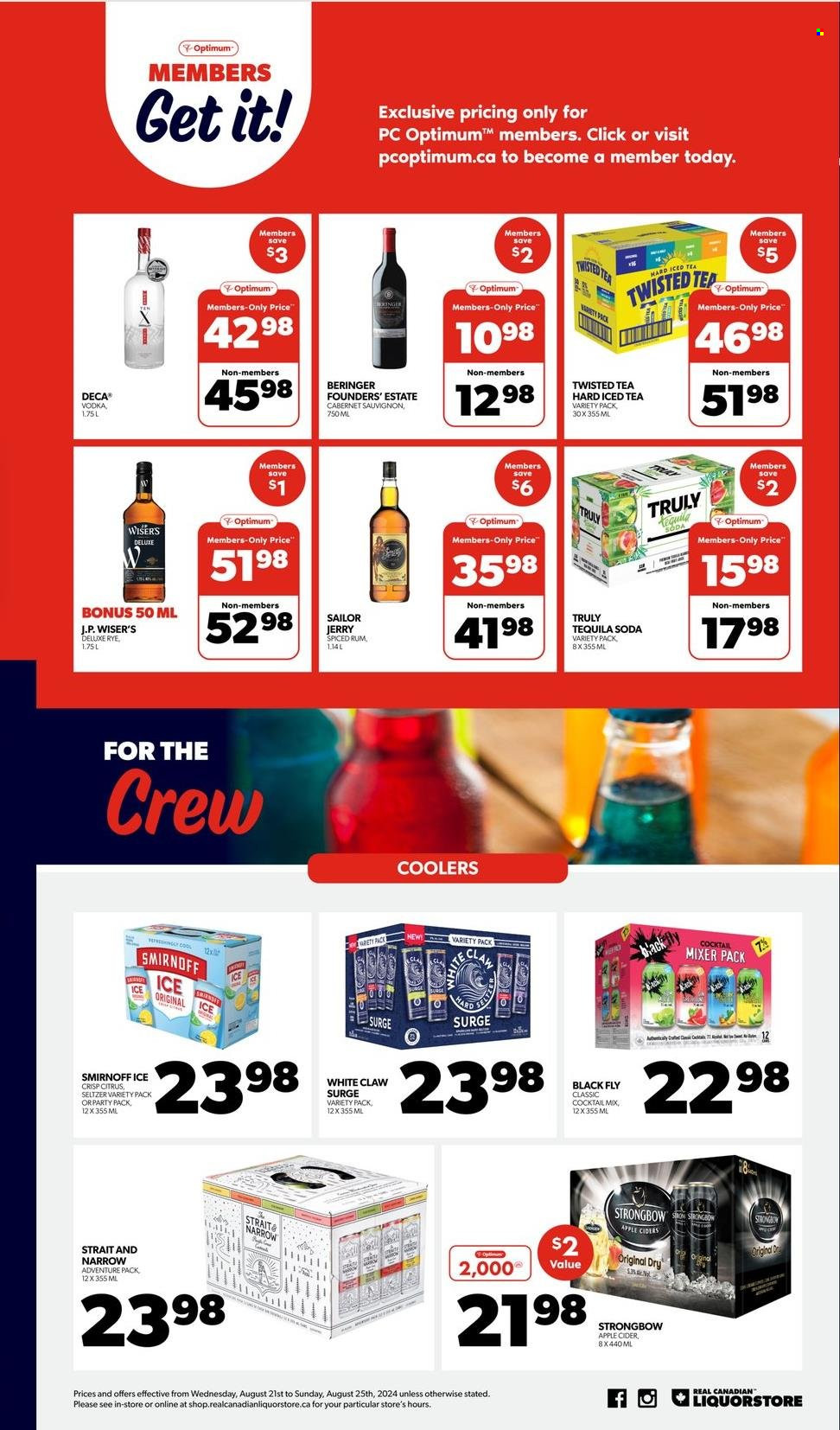 Real Canadian Liquorstore flyer - August 21, 2024 - August 25, 2024. Page 2