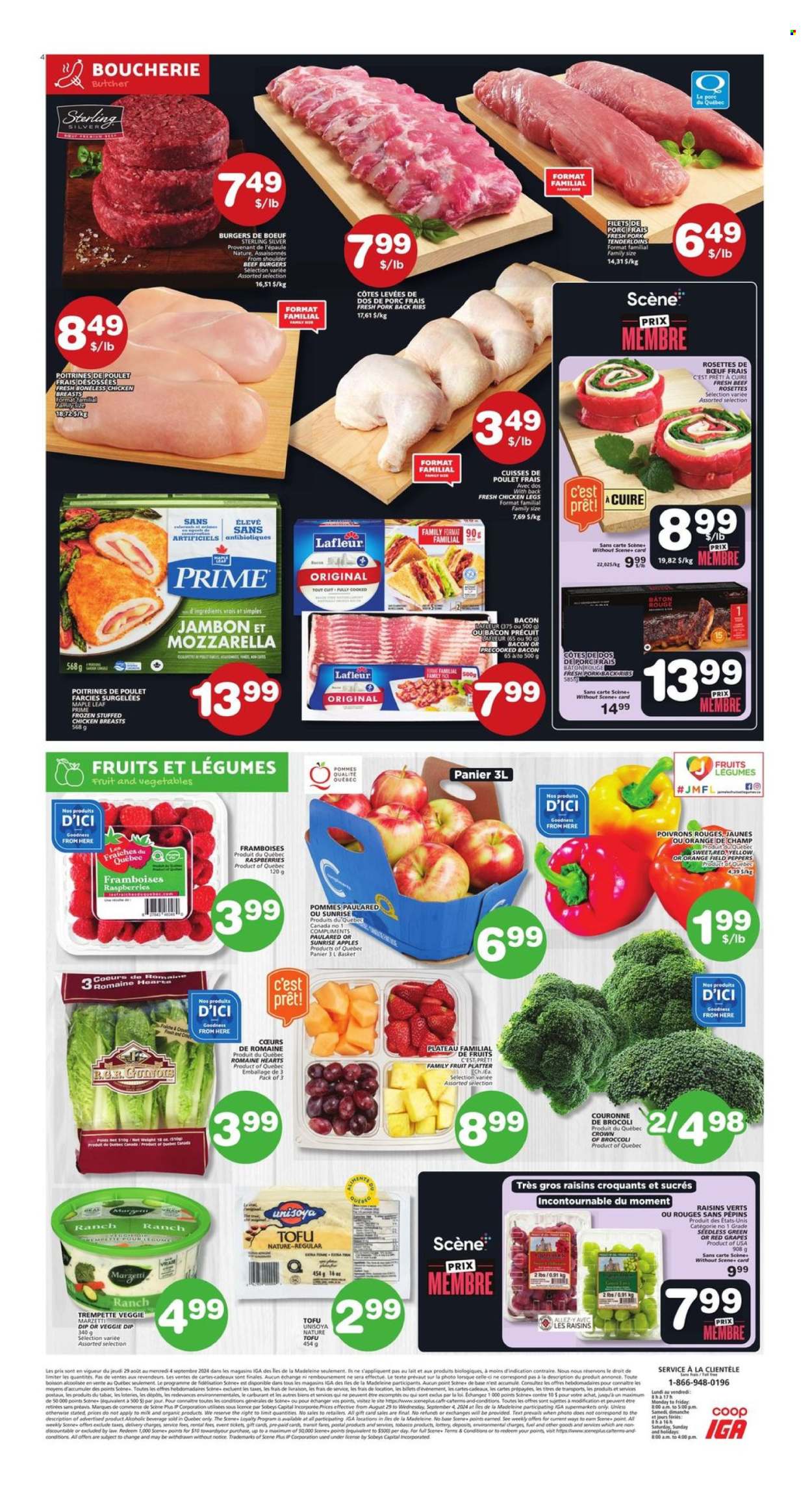 IGA flyer - August 29, 2024 - September 04, 2024. Page 4